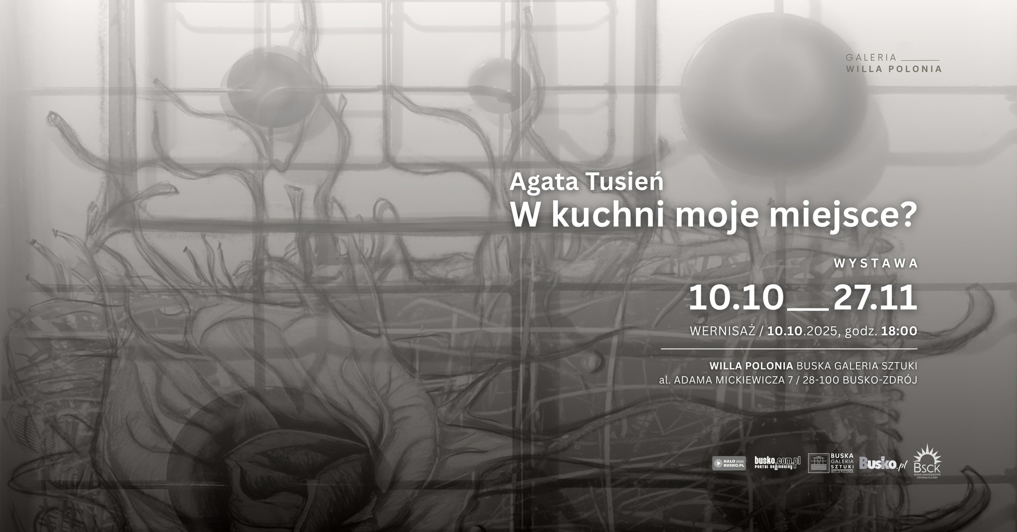 grafika promująca wystawę