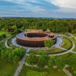 Kompleks #TężniaBusko - widok z lotu ptaka